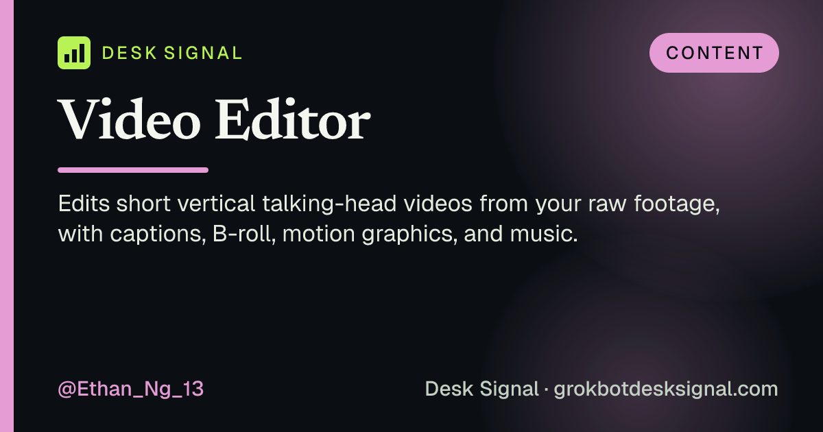 Video Editor